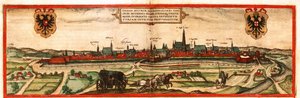 Wien, Österreich von Georg and Hogenberg Franz (1535 90) Braun