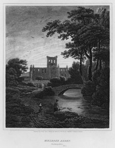 Melrose Abbey, Roxburgshire