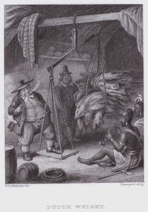 Niederländisches Gewicht von George (after) Cruikshank