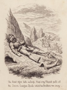 Hop O’ My Thumb (Gravur) von George (after) Cruikshank