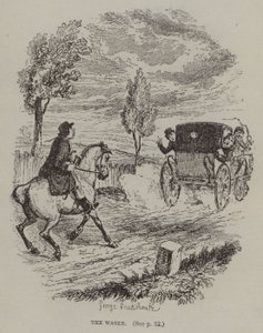 Die Wette von George (after) Cruikshank