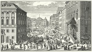 Ein Blick auf Wien im Jahr 1725
