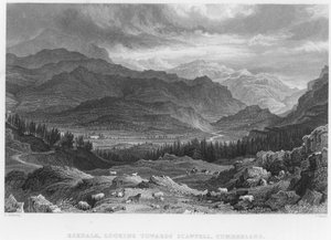 Eskdale, Blick auf Scawfell, Cumberland