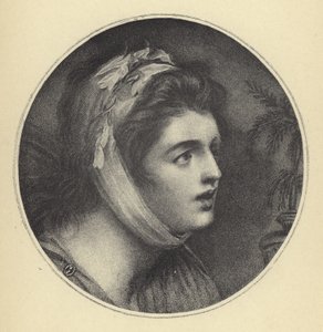 Lady Hamilton als Sensibilität von George (after) Romney