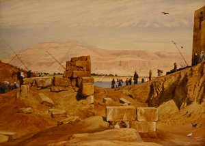 Figuren bei der Arbeit, Luxor