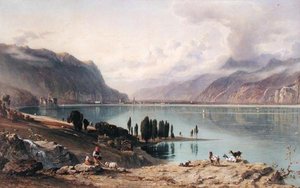 Ein Blick auf den Genfersee