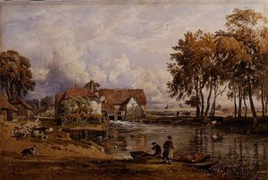 Streatley Mühle: An der Themse