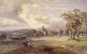 Ansicht der Abtei Kirkstall, Leeds