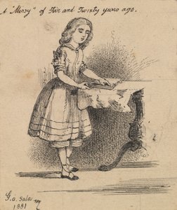 Eine Missy von vor fünfundzwanzig Jahren von George Augustus Sala