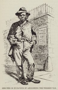 Jemand, der für die Abschaffung der Whiskeysteuer ist von George Augustus Sala