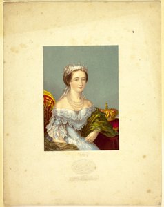 Eugenie, Kaiserin der Franzosen von George Baxter