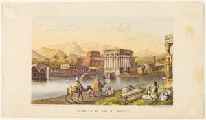 Tempel von Philae, Ägypten von George Baxter
