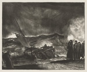 Allan Donn sticht in See von George Bellows