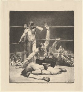 Ausgezählt, erster Stein von George Bellows