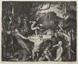 Aufnahme in die Studentenverbindung von George Bellows