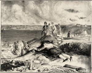 Beine des Meeres von George Bellows