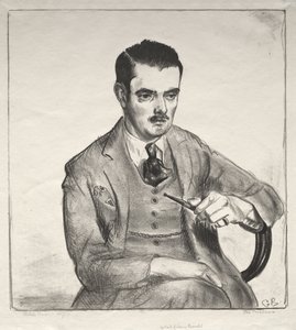 Porträt, Louis Bouché von George Bellows