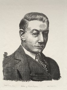 Skizze von Frank Byrne von George Bellows