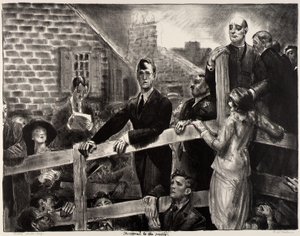 Der Appell an das Volk von George Bellows