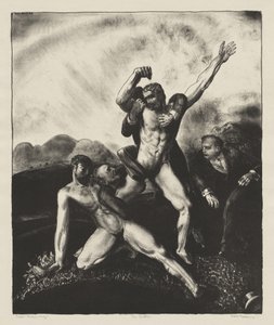 Die Schlacht von George Bellows