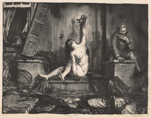 Krieg-Serie: Die Zigarette von George Bellows