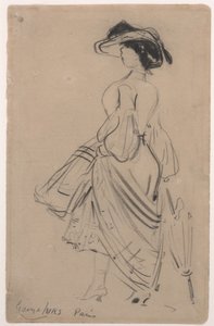 Dame der Mode von George Benjamin Luks