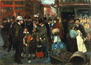 Straßenszene (Hester Street)