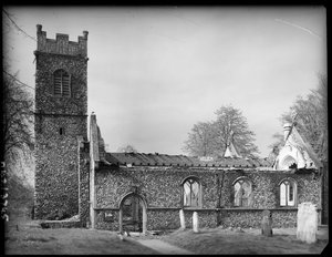 St. Bartholomäuskirche, St. Bartholomäusplatz, Heigham, Norwich, Norfolk, 1942 von George Bernard Mason