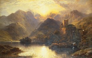 Ein Hochlandsee