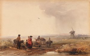 Zigeunerlager, Holland von George Bryant Campion