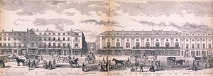 Panorama von London, 1849 von George C Leighton