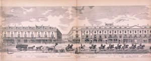Panorama von London, 1849 von George C Leighton