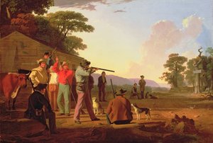 Schießen auf das Rind, 1850