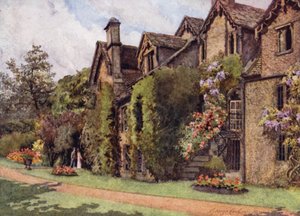 Oxford: Die alten Benediktinergebäude, Worcester College von George Carline