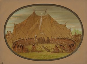 Ein Hundefest - Sioux, 1861-1869
