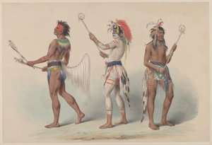 Ballspieler von George Catlin