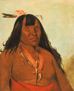 Bón-són-gee, Neues Feuer, ein Stammeshäuptling, 1834
