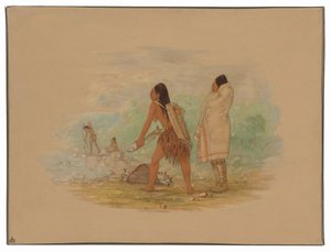 Flathead-Indianer von George Catlin