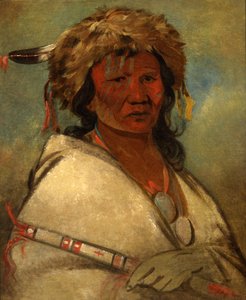 Großer Held, ein Häuptling, 1845 von George Catlin