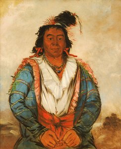 Hose-put-o-káw-gee, ein Tapferer von George Catlin