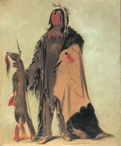 In-ne-ó-cose, Büffelkind, ein Krieger, 1832
