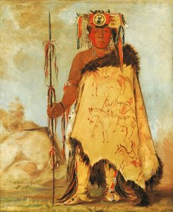 La-wée-re-coo-re-shaw-wee, Kriegshäuptling, ein republikanischer Pawnee, 1832