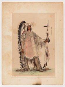 Mah-to-toh-pa, der Mandan-Häuptling von George Catlin