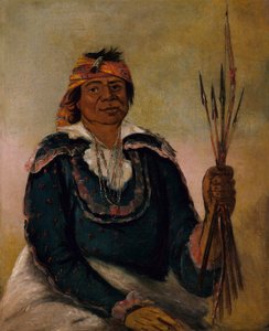 Ni-có-man, Die Antwort, Zweiter Häuptling von George Catlin