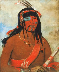 O-tá-wah, Der Ottaway, ein Krieger, 1835