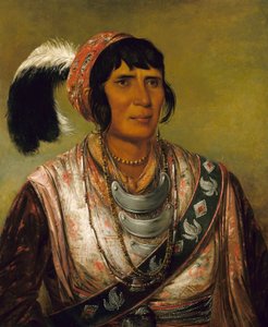 Os-ce-o-lá, Der Schwarze Trank, ein Krieger von großer Bedeutung von George Catlin