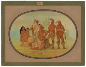 Osage-Indianer
