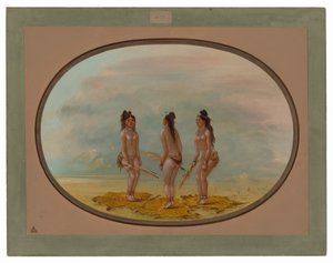 Der Schöne Tanz - Goo-a-give von George Catlin