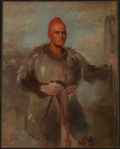 Theodore Burr Catlin, in Indianerkostüm von George Catlin