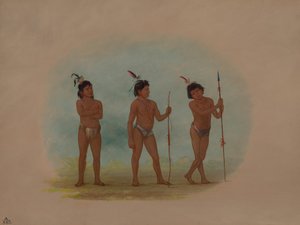 Drei Auca-Kinder, 1854-1869